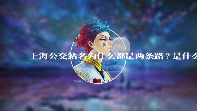 上海公交站名为什么都是两条路?是什么意思？